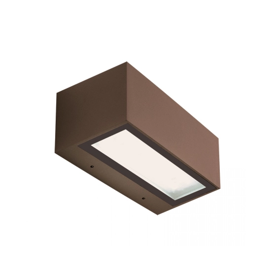 E262 LED UP DOWN WALL LIGHT 2X13.5W ALUMINIUM 3000K IP65 Zambelis Lights