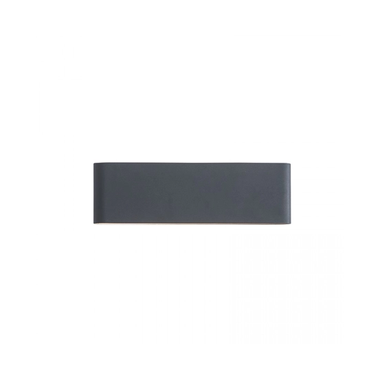 E240 OUTDOOR SCONCE 2X10W 3000K ALUMINUM GRAPHITE IP65 Zambelis Lights