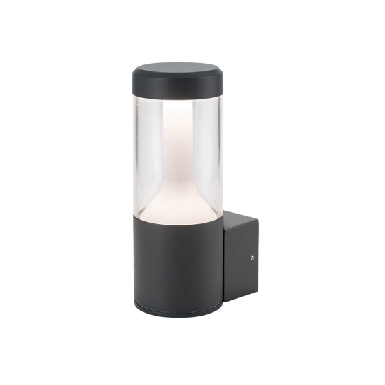 E276 OUTDOOR WALL LIGHT LED 10W 3000K ALUMINIUM GRAPHITE IP54 Zambelis Lights