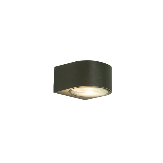 E316 OUTDOOR WALL LIGHT LED 5W 3000K ALUMINIUM GRAPHITE IP54 Zambelis Lights