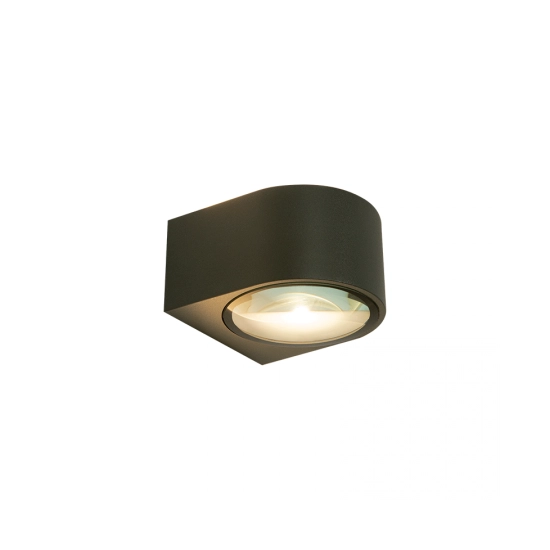 E317 OUTDOOR WALL LIGHT LED 2X5W 3000K ALUMINIUM GRAPHITE IP54 Zambelis Lights