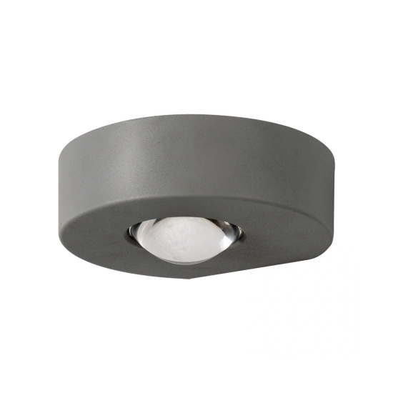E278 OUTDOOR WALL LIGHT LED 9W 3000K ALUMINIUM GRAPHITE IP54 Zambelis Lights
