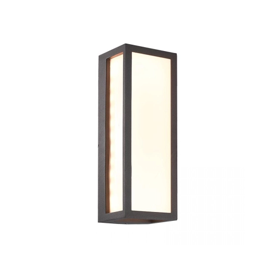 E202 OUTDOOR SCONCE LED 10W GRAPHITE IP65 Zambelis Lights