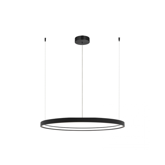23033 PENDANT LED LIGHT 28W 3000K ALUMINIUM BLACK Zambelis Lights