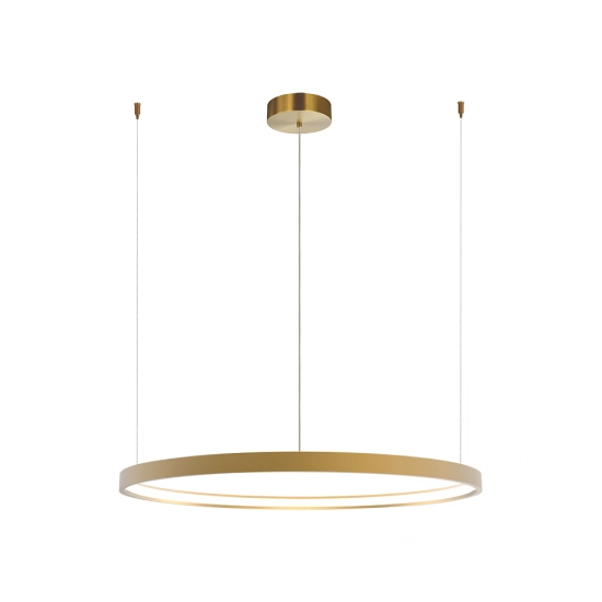 23034 PENDANT LED LIGHT 45W 3000K ALUMINIUM GOLD Zambelis Lights