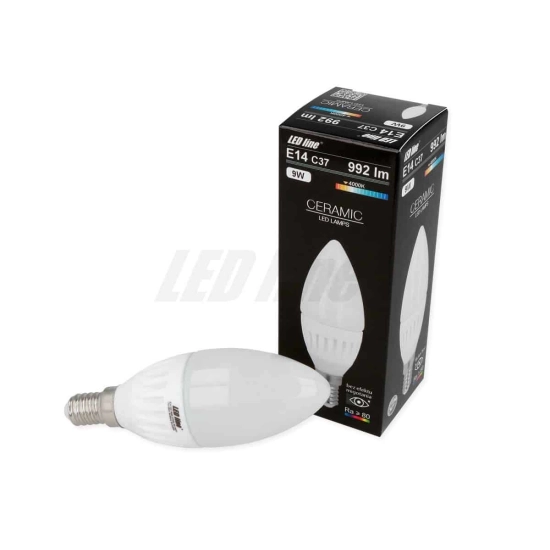 Żarówka LED line E14 SMD 922lm 9W biała dzienna 4000K - zdjęcie produktu