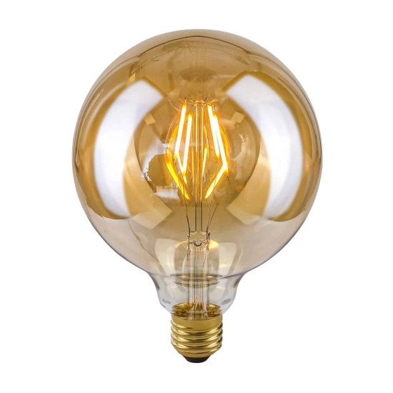 Żarówka retro LED E27 4W 2200K G125 Amber LDS-G125-A G125 ITALUX - zdjęcie produktu