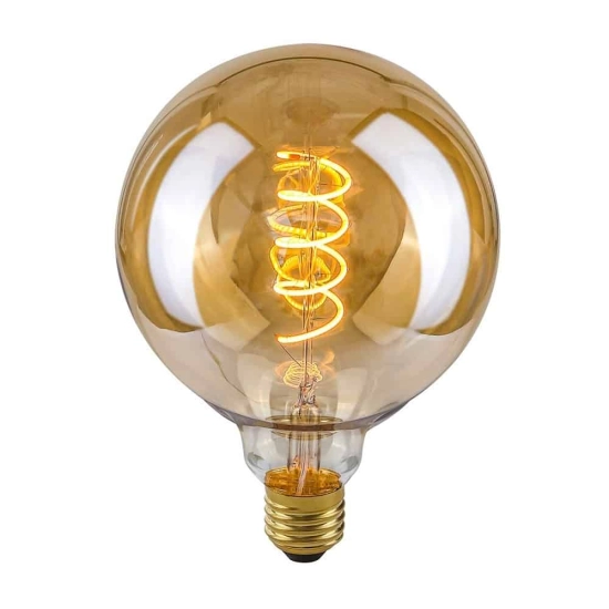 Żarówka retro LED E27 4W 2200K G125-Spiral-Amber LDS-G125-SA G125 ITALUX - zdjęcie produktu