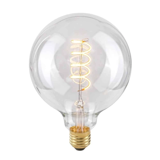 Żarówka retro LED E27 4W 2200K G125 Spiral Clear 801503 G125 ITALUX - zdjęcie produktu