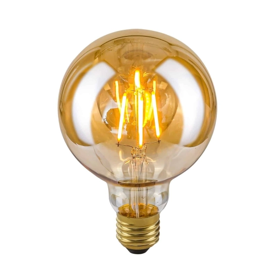 Żarówka retro LED E27 4W 2200K G95 Amber LDS-G95-A G95 ITALUX - zdjęcie produktu