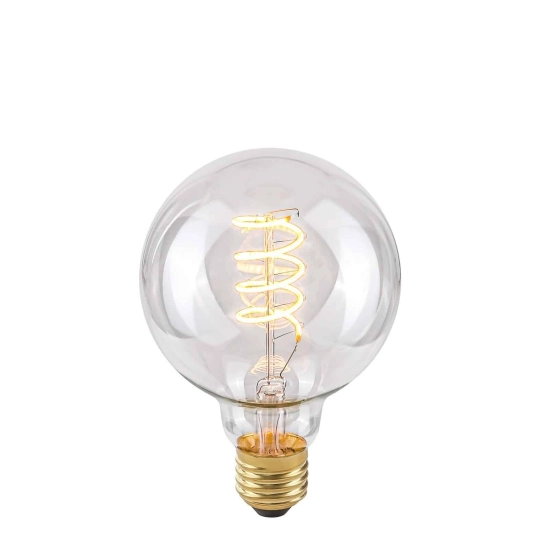 Żarówka retro LED E27 4W 2200K G95 Spiral Clear 801502 G95 ITALUX - zdjęcie produktu