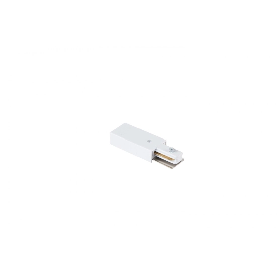Zasilanie do szyny montażowej TRACK 1 LINE END POWER White AZ4742 AZZARDO