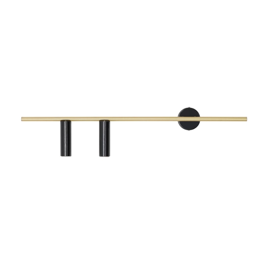 KINKIET TREVO 2 CZARNY BRASS 1083D40 ALDEX - zdjęcie produktu