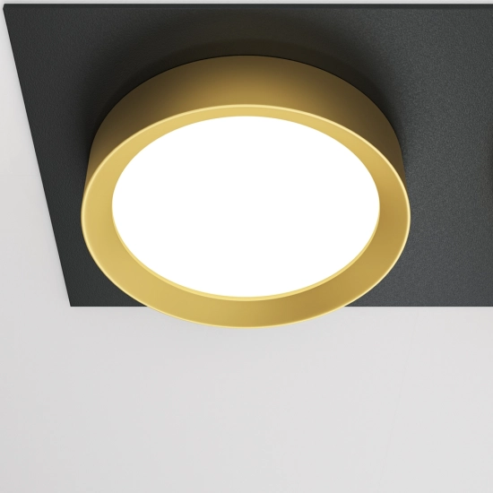 Oprawa podstropowa Downlight Hoop DL086-02-GX53-SQ-BG Maytoni - zdjęcie dodatkowe 2