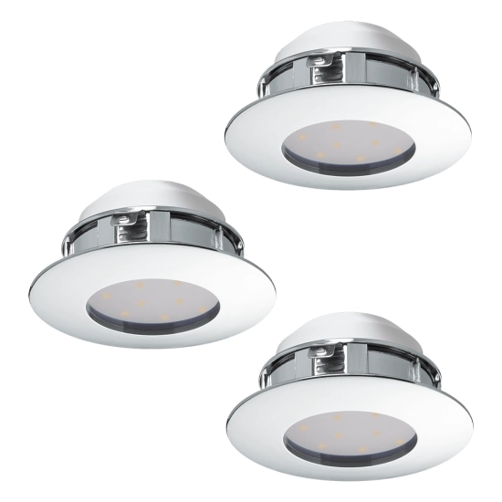 Zestaw- 3 oprawy wpuszczane PINEDA 95822 IP44 EGLO - zdjęcie produktu