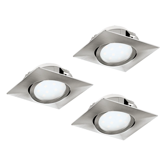 Zestaw- 3 oprawy wpuszczane PINEDA 95846 EGLO - zdjęcie produktu