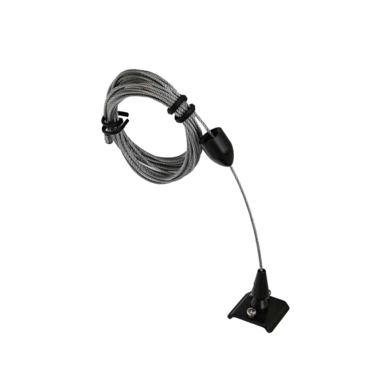Zestaw do podwieszenia szyny 3-fazowej 3-CT-A Suspension kit-1 pc-black HT4-J09/BK ITALUX - zdjęcie produktu