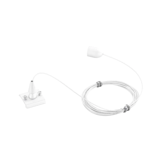 Zestaw do podwieszenia szyny 3-fazowej 3-CT-A Suspension kit-1 pc-white HT4-J09/WL ITALUX - zdjęcie produktu
