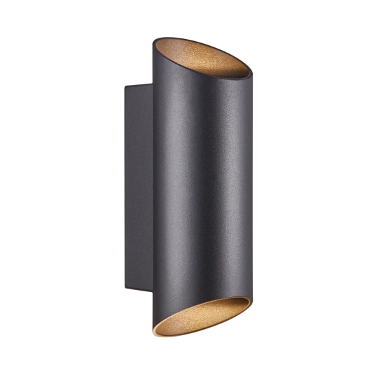 Zewnętrzna lampa ścienna Nico Round 22 - Nordlux, czarna 2218231003 - zdjęcie produktu