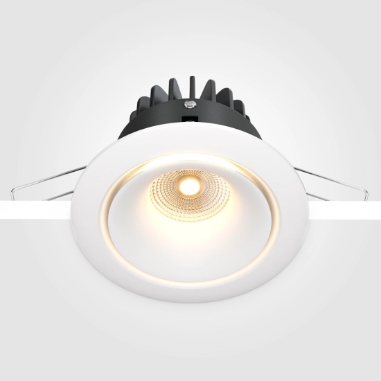 Lampa wpuszczana Yin 3000K 1x12W 60° Dim Triac DL031-L12W3K-D-W Maytoni - zdjęcie dodatkowe 1