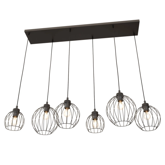 Lampa wisząca NANDO 6 BL 1369/6 EMIBIG Lighting - zdjęcie produktu