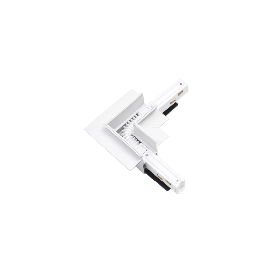 Alfa Złącze L do szyny magnetycznej jednofazowej Track Magnetic Corner90 + Flex Gips2 (white) AZ4682 AZZARDO