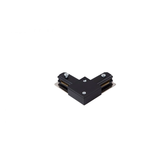 Złączka L do szyny montażowej TRACK 1 LINE L CONNECTOR Black AZ4739 AZZARDO