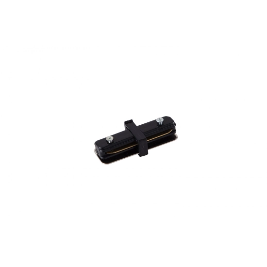Złączka do szyny montażowej TRACK 1 LINE STRAIGHT CONNECTOR Black AZ4737 AZZARDO