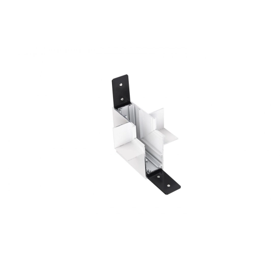 Alfa Złącze ścienne podtynkowe Track Magnetic Inner Corner90 + Flex Gips2 (white) AZ4686 AZZARDO