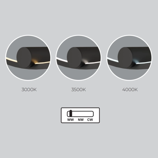 Kinkiet Ringa L 1xLED biały WL0116-L-WH yaskr