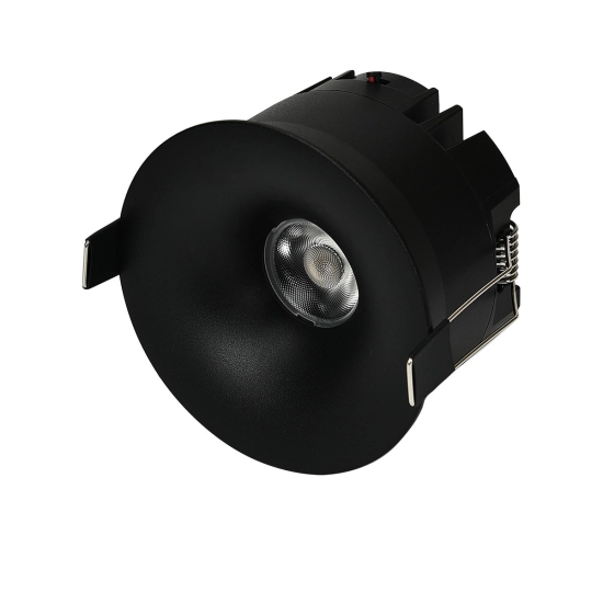 Oczko podtynkowe Zyra czarne LED CCT LP-1606/1RS BK LIGHT PRESTIGE