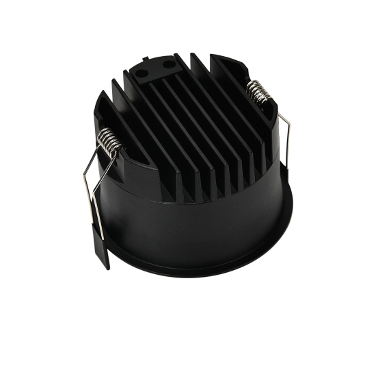 Oczko podtynkowe Zyra czarne LED CCT LP-1606/1RS BK LIGHT PRESTIGE