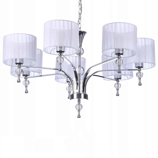 Żyrandol IMPRESS AZ1106 White AZZARDO