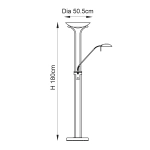 Lampa podłogowa Rome ROME-SB ENDON - zdjęcie dodatkowe 9