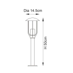 Lampa zewnętrzna Quinn 96923 ENDON - zdjęcie dodatkowe 8