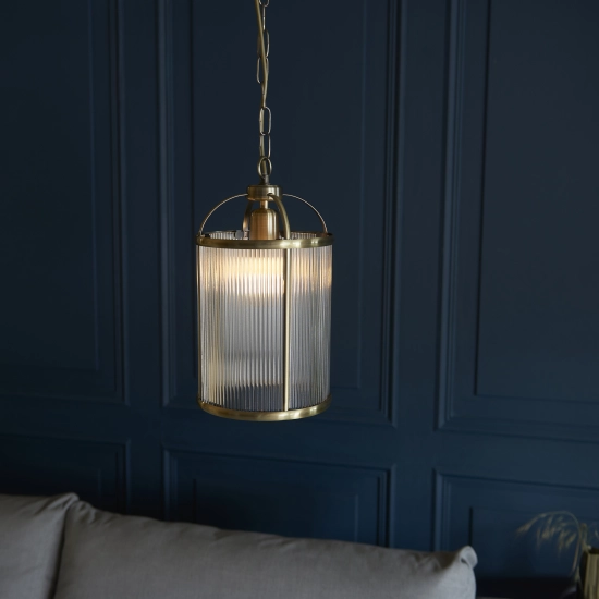 Lampa wisząca Lambeth Ribbed 106710 ENDON - zdjęcie dodatkowe 1