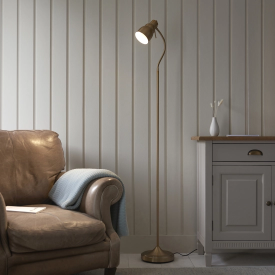 Lampa podłogowa Classic Flexi 108126 ENDON - zdjęcie dodatkowe 1