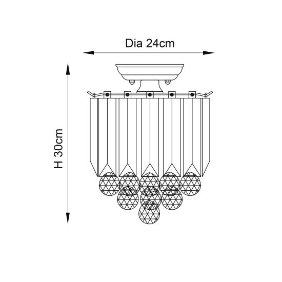 Lampa sufitowa Fargo FARGO-BP ENDON - zdjęcie dodatkowe 8