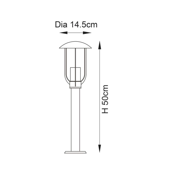 Lampa zewnętrzna Quinn 96923 ENDON - zdjęcie dodatkowe 8