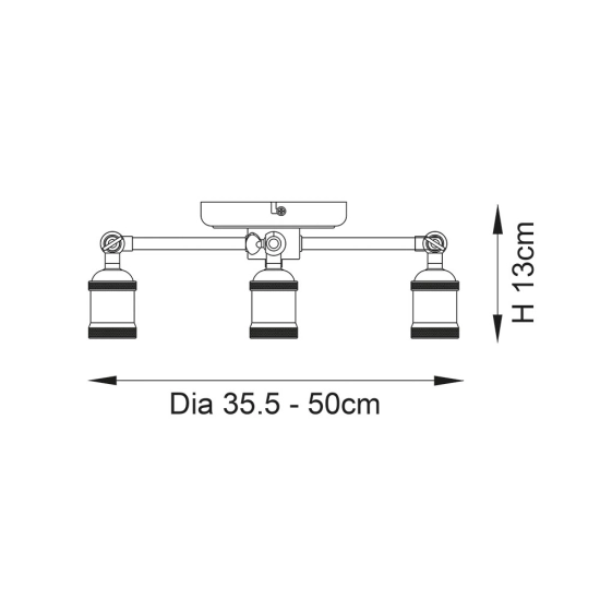 Lampa sufitowa Hal 97243 ENDON - zdjęcie dodatkowe 8