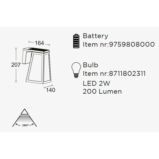 FIA SOLAR - CZUJNIK RUCHU 6990901012 - zdjęcie 9