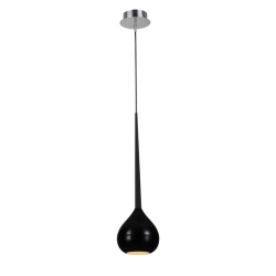 Klosz do lampy LIBRA black- Zuma Line ----- rysa na kloszu---