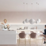 Lampa wisząca UGO 30 chrom SL.0264 SOLLUX LIGHTING
