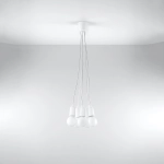 Lampa wisząca DIEGO 5 biała SL.0571 SOLLUX LIGHTING
