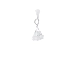 Lampa wisząca DIEGO 5 biała SL.0571 SOLLUX LIGHTING
