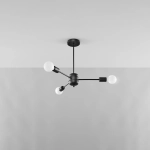 Żyrandol LANGO 3 czarny SL.1021 SOLLUX LIGHTING