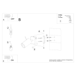 Kinkiet RING biały z włącznikiem SL.1024 SOLLUX LIGHTING