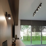 Kinkiet RING czarny z włącznikiem SL.1049 SOLLUX LIGHTING