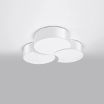 Plafon CIRCLE 3B biały SL.1052 SOLLUX LIGHTING
