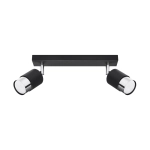 Plafon NERO 2 czarny/chrom SL.1065 SOLLUX LIGHTING